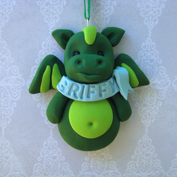Dragon Ornament handmade and customize