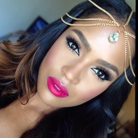 Metal chain headpiece - Thumbnail 1