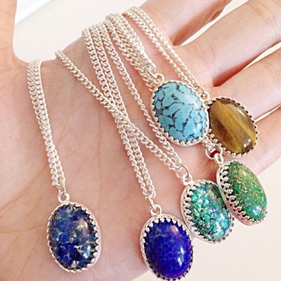 Vintage gemstone pendant