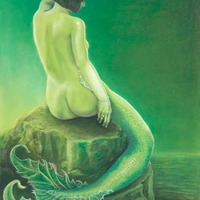 Vintage Mermaids Limited Edtion Large Prints - Thumbnail 2