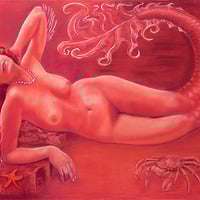 Vintage Mermaids Limited Edtion Large Prints - Thumbnail 3
