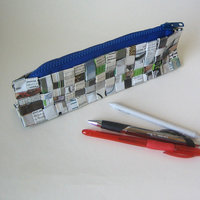 Peter The Pencil Bag Is Made With Reclaimed Papers - Thumbnail 1