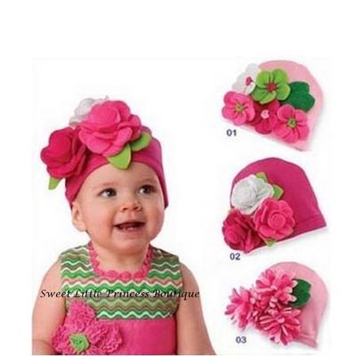 New design fall baby hat, modeling of flower children's fashion cap 