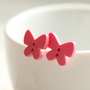 cute butterfly earrings.-1