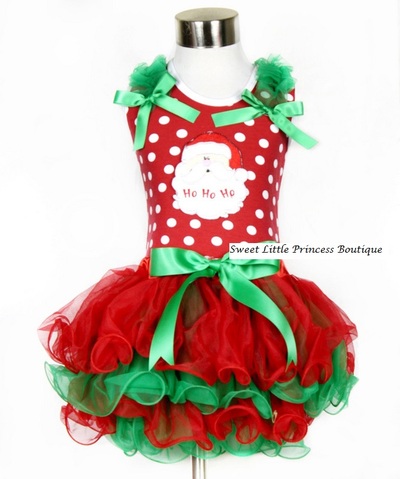 New 2014 dress for girls Christmas girls' dresses, short sleeve, cotton dot casual dress Free shipping