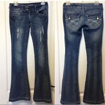 Jeans Size 0/1R Flare from Rue 21 