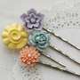 mary ann. spring floral hair pins set-2