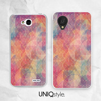 Colorful geometric pattern phone case for iPhone 7/6/6s, Samsung S8/S7/S6/Note 5, Sony Z5/Z5 compact, LG, Nokia, HTC - L68 - Thumbnail 1