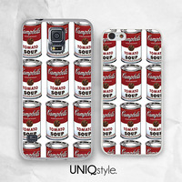 Andy Warhol Campbells Soup phone case for iPhone 7/6/6s, tomato soup case for Samsung Note 5, Sony Z5, LG G4, Nokia, HTC One - L31 - Thumbnail 1