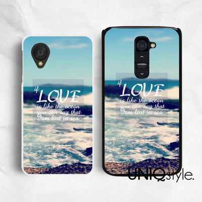 Life quote case for iphone 7/6/6s, samsung s8/s7/s6/note5, sony, lg nexus, nokia lumia, htc one m8/m9, moto x, moto g with sea view - e46 - Thumbnail 3