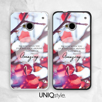 Red leaves Life Quote case for iPhone 7/6/6s iPhone 5/5s/5c, Samsung S5/S6/Note5, Sony, LG Nexus, Nokia Lumia, HTC One M8/M9, Moto X, Moto G - C34 - Thumbnail 1