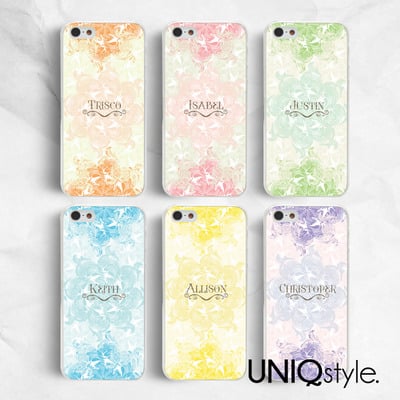 Personalized name monogram phone case for iphone 7/6/6s, samsung s8/s7, note5, sony, lg nexus, nokia lumia, htc one m8/m9, moto x, moto g - c08 - Thumbnail 5