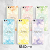 Personalized name monogram phone case for iPhone 7/6/6s, Samsung S8/S7, Note5, Sony, LG Nexus, Nokia Lumia, HTC One M8/M9, Moto X, Moto G - C08 - Thumbnail 3