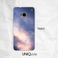 Blue sky night sky phone case for iPhone 7/6/6s, Samsung S8/S7, Note5, Sony, LG Nexus, Nokia Lumia, HTC One M8/M9, Moto X, Moto G - i17 - Thumbnail 2