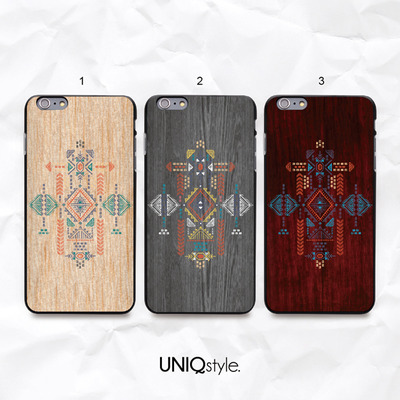 Navajo arrows tribal wood print phone case for iphone 7/6/6s ,samsung s8/s7, note5, sony, lg nexus, nokia lumia, htc one m9/m8, moto - n54 - Thumbnail 4
