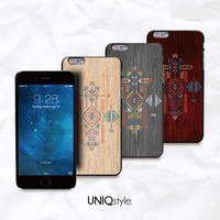 Navajo arrows Tribal wood print phone case for iPhone 7/6/6s ,Samsung S8/S7, Note5, Sony, LG Nexus, Nokia Lumia, HTC One M9/M8, Moto - N54 - Thumbnail 1