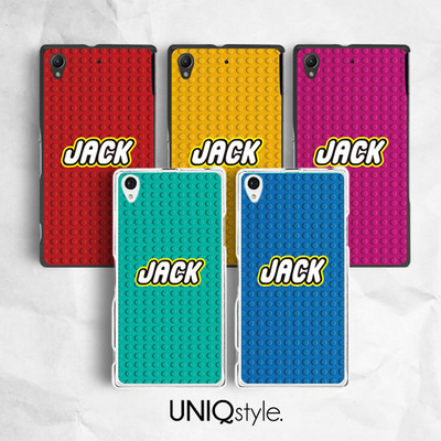 Personalized custom name lego phone case for iPhone 7/6/6s ,Samsung S8/S7, Note5, Sony, LG Nexus, Nokia Lumia, HTC One M9/M8, Moto - E88