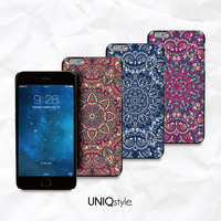 Mandala Floral phone case for iPhone 7/6/6s, Samsung S6/Note5, Sony Xperia, LG Nexus, Nokia Lumia, HTC One M9/M8, Motorola - N15 - Thumbnail 1