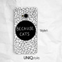 Because Cats cute phone case for iPhone 7/6/6s , Samsung S8/S7/Note5, Sony Z5, LG Nexus, Nokia Lumia, HTC One, Moto X, Moto G - i39-1
