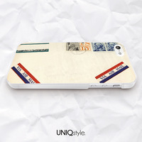 Vintage Airmail Envelope phone case for iPhone 7/6/6s, Samsung S6/Note5, Sony Z5, LG Nexus, Nokia Lumia, HTC One, Moto X, Moto G - N24 - Thumbnail 3