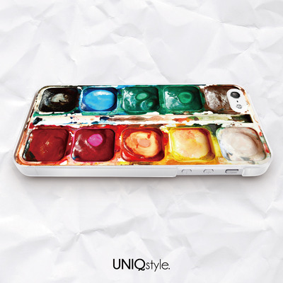 Watercolor paint box phone case for iphone 7/6/6s/5/5s/5c, samsung s8/s7/s6/note5, sony xperia, lg nexus, nokia lumia, htc one m9/m8, motorola - a23
