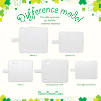 Colorful chevron zigzag personalized monogram Custom name PU leather case for iPhone 6/6s/7, Samsung S6 S7 S8, S6 Edge, HTC One M9, LG G6 - Thumbnail 4