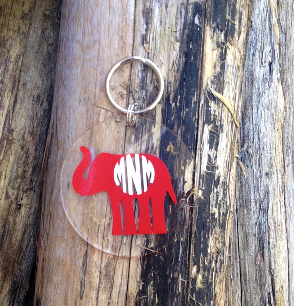 Elephant keychain