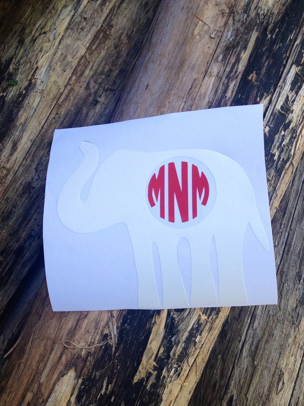 Elephant decal