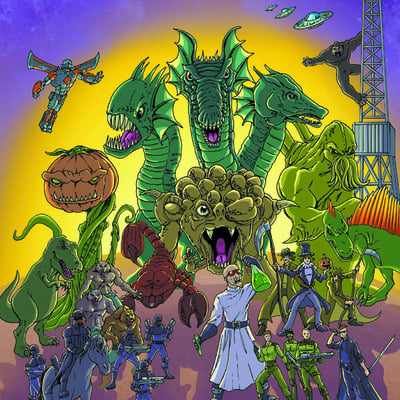 Kaiju kaos: the miniatures game official rule book