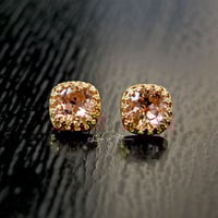 Petite Bridesmaid Wedding Earrings - Style # E165 : Luxe in Bloom - Thumbnail 1