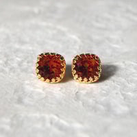 Petite Bridesmaid Wedding Earrings - Style # E165 : Luxe in Bloom - Thumbnail 1