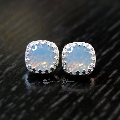 Petite bridesmaid wedding earrings - style # e165 : luxe in bloom