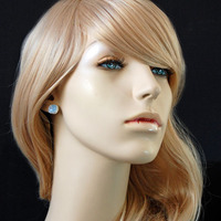 Petite Bridesmaid Wedding Earrings - Style # E165 : Luxe in Bloom - Thumbnail 1