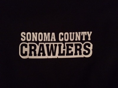 Black Hoodie w/ White