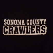 Black Hoodie w/ White