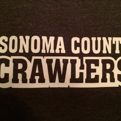 Grey t-shirt w/ white 