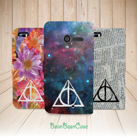 Deathly Hallows Harry Potter flip leather wallet case for iPhone 7/7 Plus/6s/6/5/5s/5c, moto X moto X2, samsung galaxy note 4 5 S5 S6 edge (L15) - Thumbnail 2