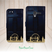 221b sherlock holmes baker flip pu leather case for iPhone X/7/7 Plus/6s/6/5/5s/5c, moto X moto X2, galaxy S5 S6 edge Note 4 Note 5 (K30) - Thumbnail 2