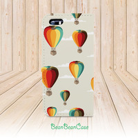 hot air balloons wallet pu leather case for iPhone X/7/6s/6/5/5s/5c leather case, moto X moto X2 case, Samsung Note 4 5 Galaxy S5 S6 edge (A55) - Thumbnail 2