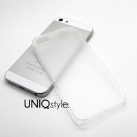 Semi transparent floral pattern phone case for iPhone 7/6 Samsung Galaxy S8/ S7, Note 2, Note 3, Note 4 matte PC cover - E13 - Thumbnail 1