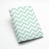 Chevron PU Leather Passport Holder Case Cover Travel Wallet, many colors (P01) - Thumbnail 4