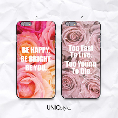 Life quote retro floral rose vintage phone case for iphone 7/6/6s, samsung s6/s7/s8/note5, sony, lg nexus, nokia lumia, htc one, moto - n43 - Thumbnail 1