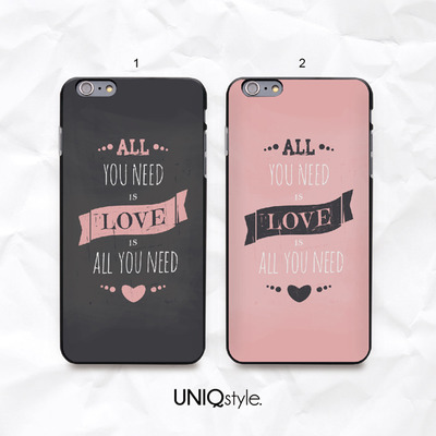 All you need is love Life Quote phone case for iPhone 7/6/6s ,Samsung Note5, S8, Sony, LG Nexus, Nokia Lumia, HTC One, Moto X, Moto G - N52