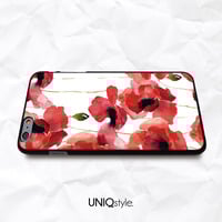 Watercolor floral flower phone case for iPhone 7/6/6s iPhone 5/5s/5c, Samsung S8/7/6/Note5, Sony, LG Nexus, Nokia Lumia, HTC One M8/M9, Moto E - N60 - Thumbnail 3