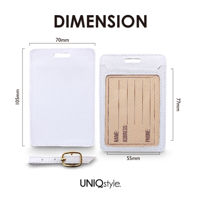 Hawaii floral pattern luggage tag - personalized custom made with your name / texts - name tag, travel tag, gift, suitcase tag, id tag - a36