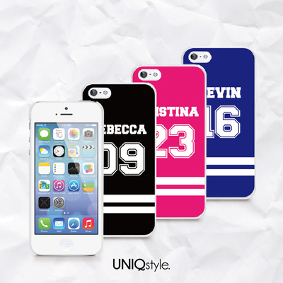 Jersey team custom name number phone case for iphone 7/6/6s/5/5s/5c, samsung s6,s7,s8/note5, sony, lg nexus, nokia, htc one, moto - n40
