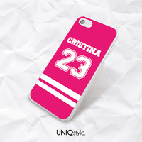 Jersey team Custom name number phone case for iPhone 7/6/6s/5/5s/5c, Samsung S6,S7,S8/Note5, Sony, LG Nexus, Nokia, HTC One, Moto - N40 - Thumbnail 4