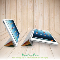 Pizza style funny smart cover case for iPad mini case, new iPad mini retina 2 case, iPad Air case (A81) - Thumbnail 3