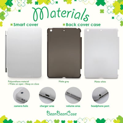 Pizza style funny smart cover case for ipad mini case, new ipad mini retina 2 case, ipad air case (a81)