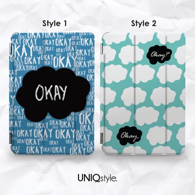 The fault in our stars smart cover for ipad mini, ipad mini 2 retina, ipad air, ipad pro, tfios standing function case for ipad mini 4 - l74 - Thumbnail 2